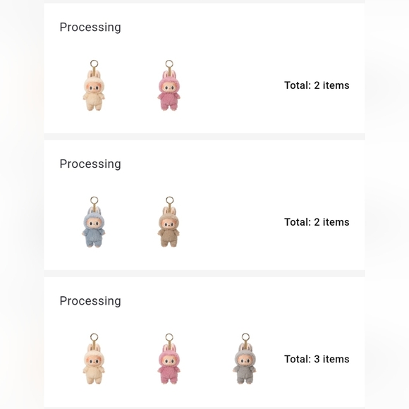 🤍SOYMILK Pop Mart Exciting Macaron Series Labubus SEALED - Picture 4 of 4